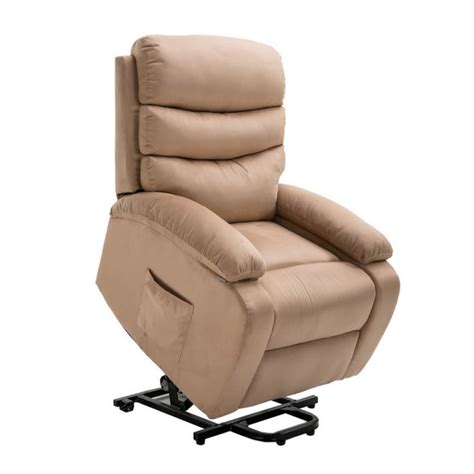 homegear microfibre power lift electric riser recliner chair with