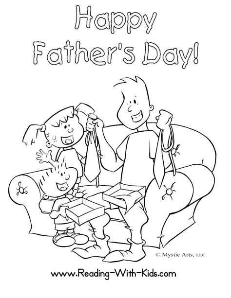 coloring pages fathers day cards  kids  printable fathers day