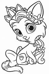 Disney Pets Palace Princesss Coloring Ausmalbild Prinzessinnen Haustiere Visit Cute Pages sketch template