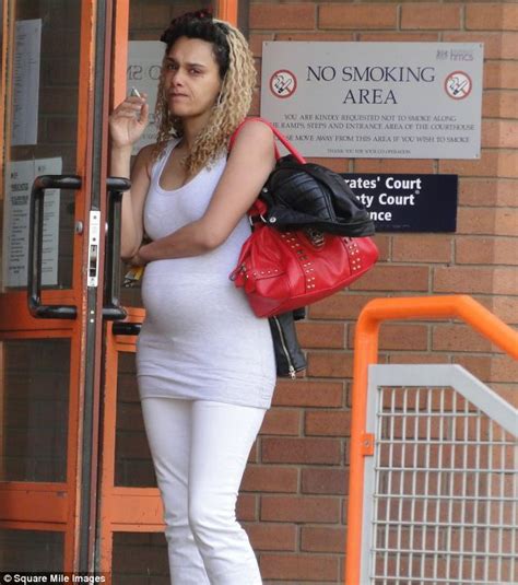 zeaphena badley pregnant homeless and guilty of spitting at police the single mum who nearly