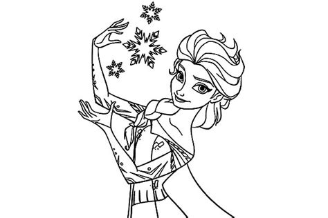 queen elsa coloring pages  kids coloring sky