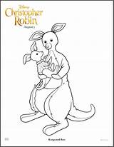 Coloring Robin Christopher sketch template