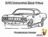 Coloring Pages Car Plymouth Muscle Barracuda Cars Speed Need American Cuda Dodge Hemi Bold Yescoloring Adult Boys Colouring Classic Brawny sketch template