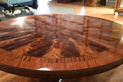 american     mahogany pedestal table