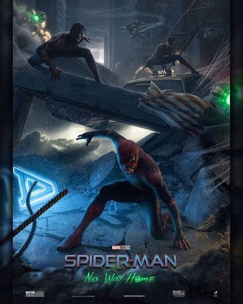 Spider Man No Way Home Movie Poster Made By A Fan Marvel In 2021