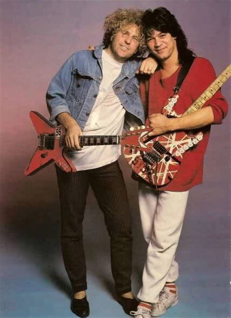 Eddie Van Halen ️ And Sammy Hagar 1986 Van Halen