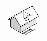 Roof Gable Dormer Window Designs Roofs Hip Styles Types Vs Shapes Roofing Anatomy Pitched Common Most Gambrel Houses House Building sketch template