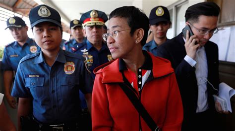 Maria Ressa Philippine American Journalist Found Guilty Of Cyber Libel