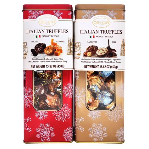 delicia duo pack italian truffles  ounce  count walmartcom