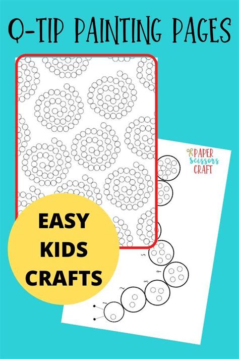 tip painting sheets paper scissors craft  tip painting quick