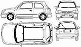 Nissan Micra Sketch Bold Autos Generation First sketch template