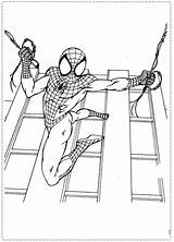 Coloring Pages Spiderman Spectacular Spider Man Printable Top Comments Procoloring Cool Leave sketch template