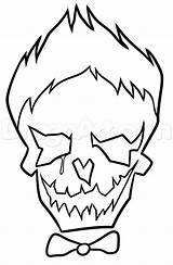 Joker Coloring Suicide Pages Squad Drawing Skull Drawings Easy Draw Cool Step Simple Cute Harley Jared Collection Clipart Symbol Clipartmag sketch template