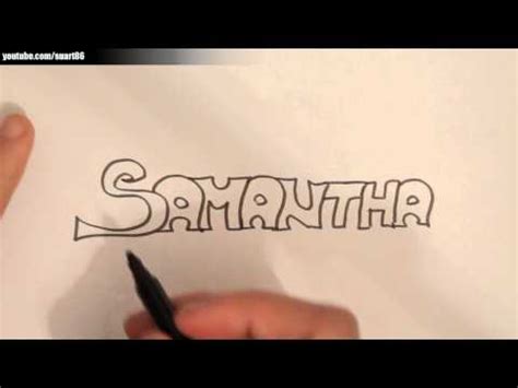 draw   samantha youtube