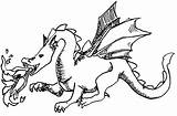 Dragon Coloring Pages Fire Dragons Printable Print Kids Filminspector Popular sketch template