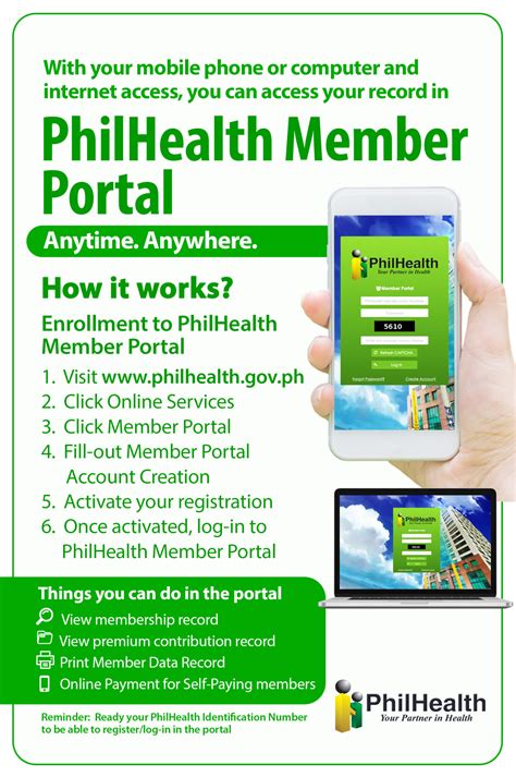 philhealth unveils  member portal philippines graphic