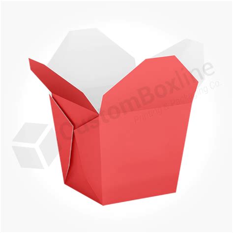 chinese takeout box template customboxline