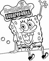 Spongebob Logo Squarepants Coloring Pages Topcoloringpages sketch template