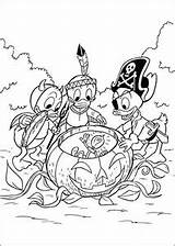 Kwek Kwak Kwik Kleurplaten Halloween Mcduck Scrooge 2680 Kleurprentje Animaatjes Printen sketch template