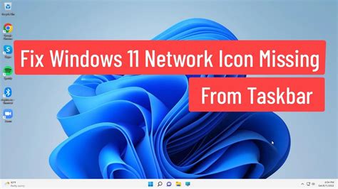 fix windows  network icon missing  taskbar youtube