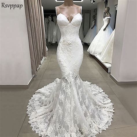 Vintage Beach Wedding Dress 2019 Sexy Mermaid Spaghetti