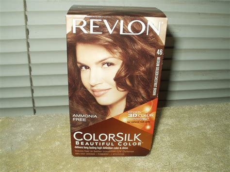 Revlon Colorsilk Permanent 46 Medium Golden Chestnut Brown Hair Color