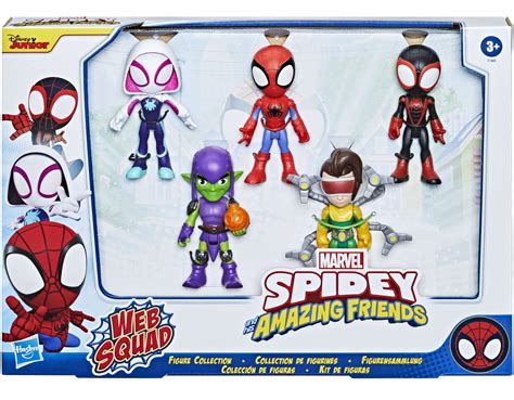 buy marvel spidey  amazing friends action figures superheroes