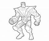 Superheroes Colossus Printablefreecoloring sketch template