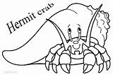 Crab Hermit Coloring Einsiedlerkrebs Malvorlagen Ausdrucken Cool2bkids Getdrawings Crabs Maryland sketch template