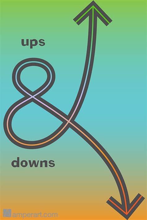 ups downs features  ampersand  fun fabulous art