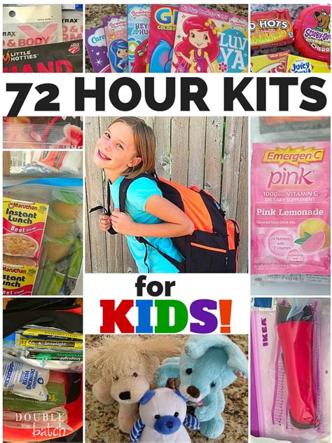 hours kits  kids emergency kits  kids