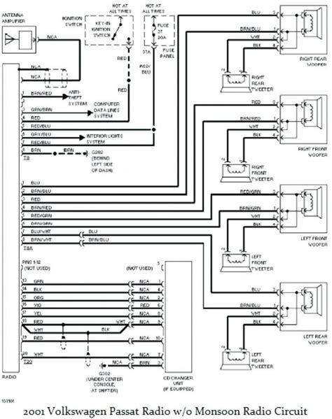 fresh  vw jetta radio wiring diagram vw passat electrical diagram vw jetta