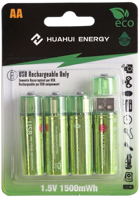 usb rechargeable aa batteries 1 5v aa size wagner online electronic