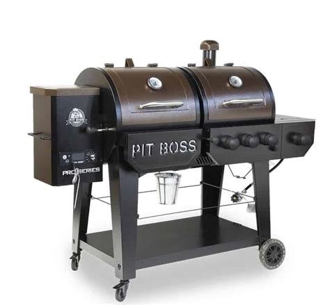 pit boss pro series  pellet gas combo grill review project isabella