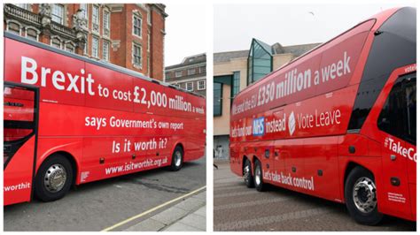 brexit bus   million  real number      billion express star