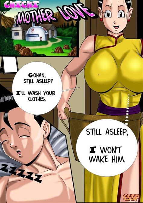 dragonball z mom enjoy the sight of massive firm man meat in the morning turns chi chi into