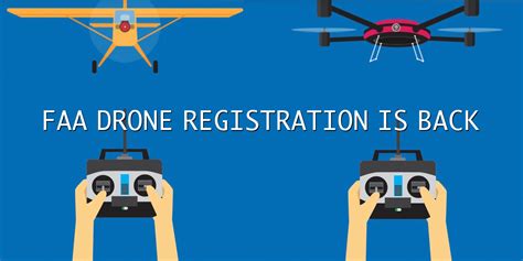 faa drone registration reinstated  trump signs bill dronedj