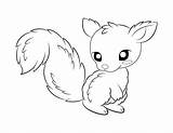 Squirrel Coloring Baby Adorable Pages Printable sketch template