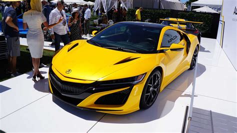 Acura Type S Concept Nsx Indy Yellow Pearl Dazzle At Pebble Beach