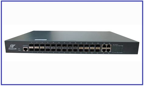 ports sfp fiber switchm sfpmsfp manageable ethernet switch