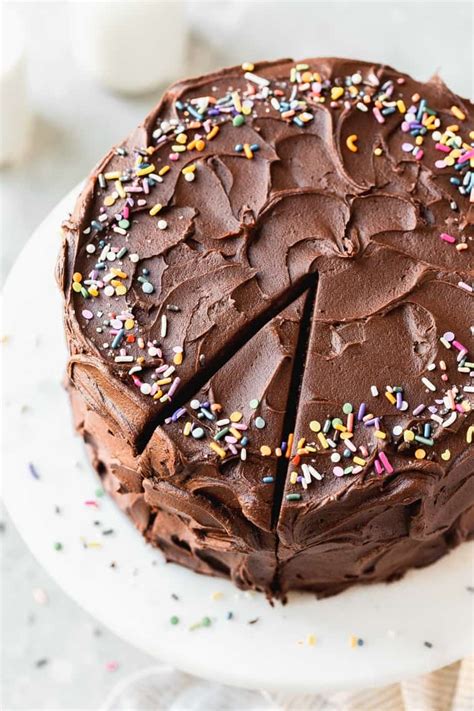 chocolate birthday cake recipe  chocolate frosting