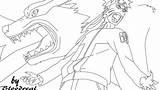 Naruto Coloring Pages Nine Devientart Comments Popular Library Clipart Coloringhome sketch template