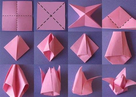 easy paper folding crafts recycled crafts