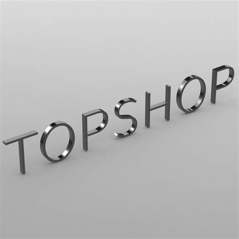 topshop logo  cgtrader
