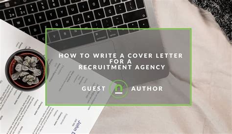 write  cover letter   recruitment agency nichemarket
