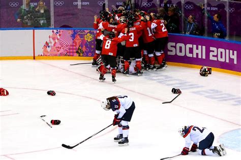 Heartbreak As Us Women’s Hockey Team Blows Final To Canada