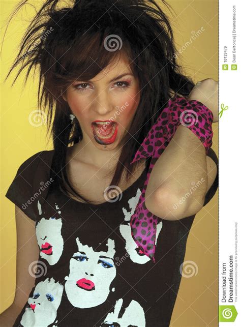 Punk Rock Teen Girl Royalty Free Stock Images Image
