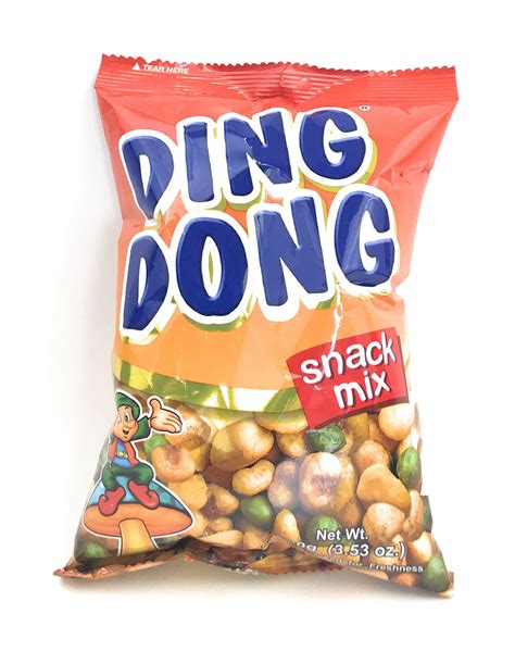 ding dong snack mixed nuts hot and spicy 3 53oz 3 pack