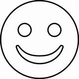 Emoji Coloring Pages Face Happy Smile Smiley Kids Faces Printable Emojis Sheets Angry Template sketch template