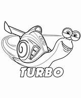 Turbo Coloring Pages Kids Colouring Color Printable sketch template